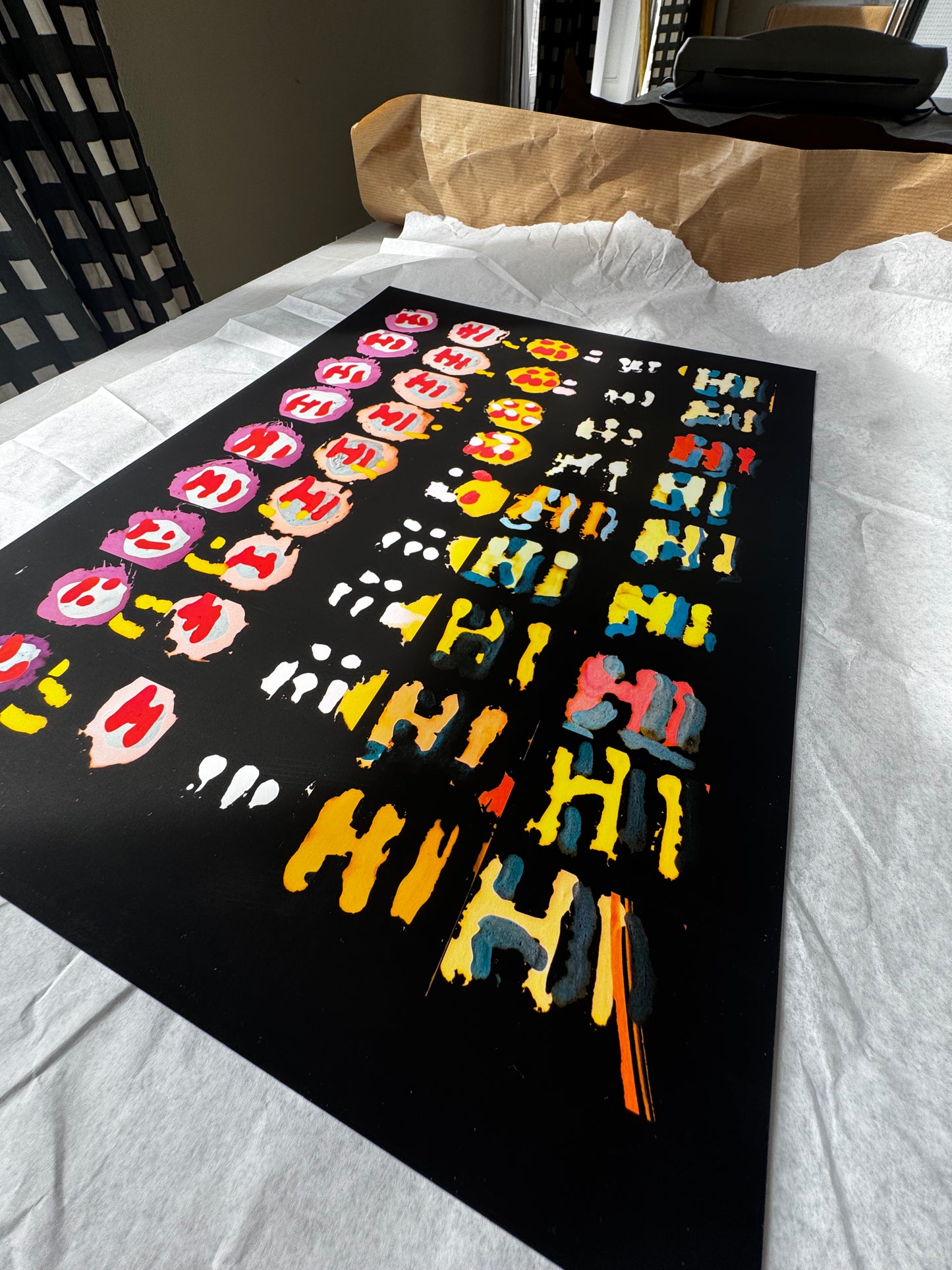 "Hi" A3 Print - LIMITED TO 1 PRINT ONLY!