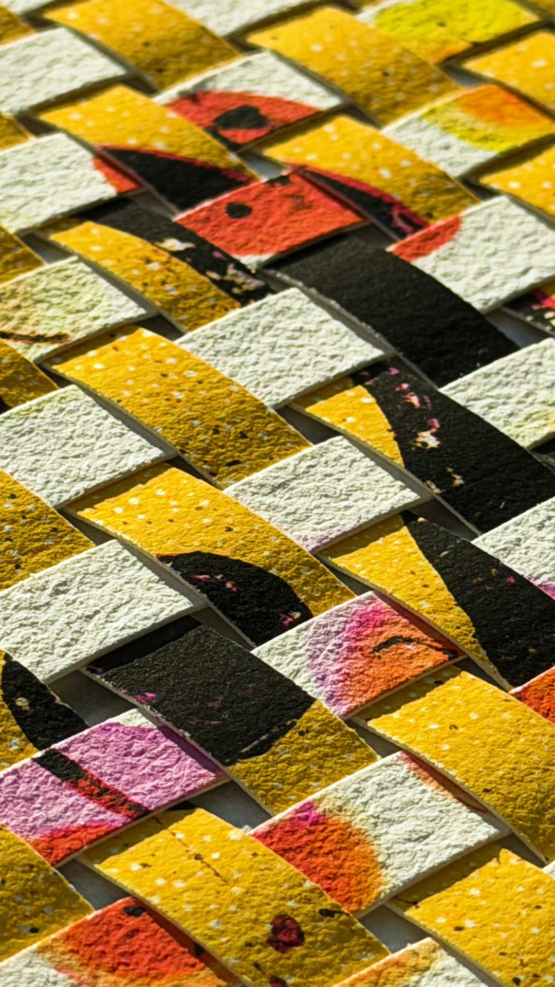 "Greggy Egg" Print Weave.  1 of 1 only.