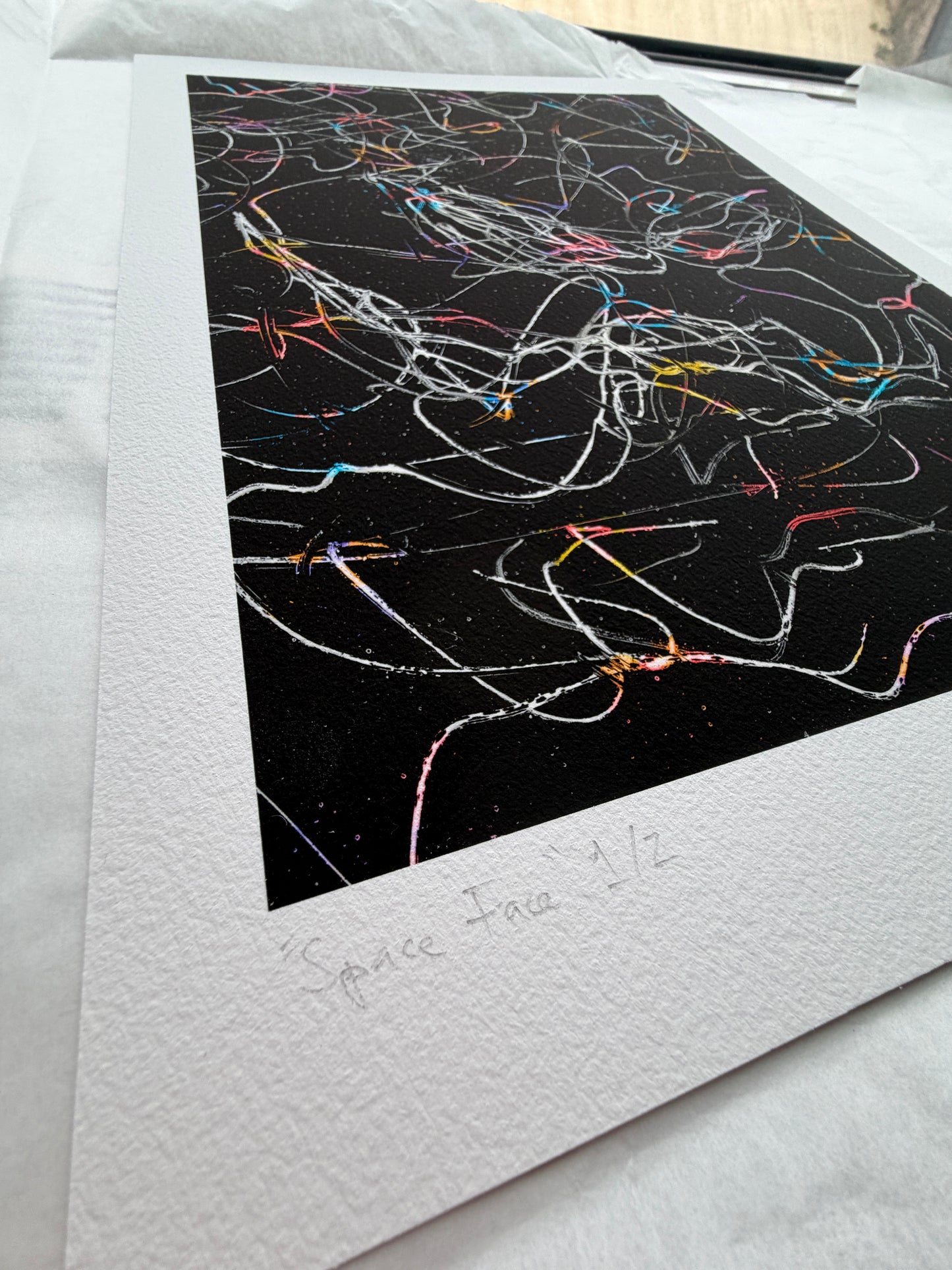 "Space Face" Limited Edition Print, Edition of 2 only!
