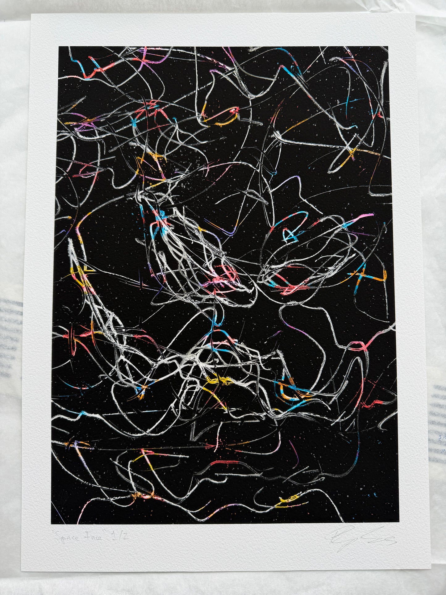 "Space Face" Limited Edition Print, Edition of 2 only!