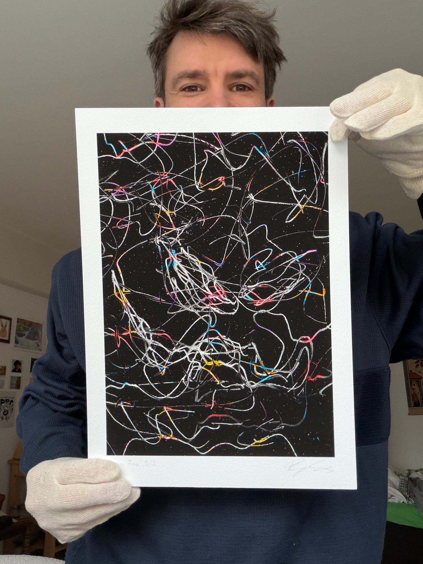 "Space Face" Limited Edition Print, Edition of 2 only!