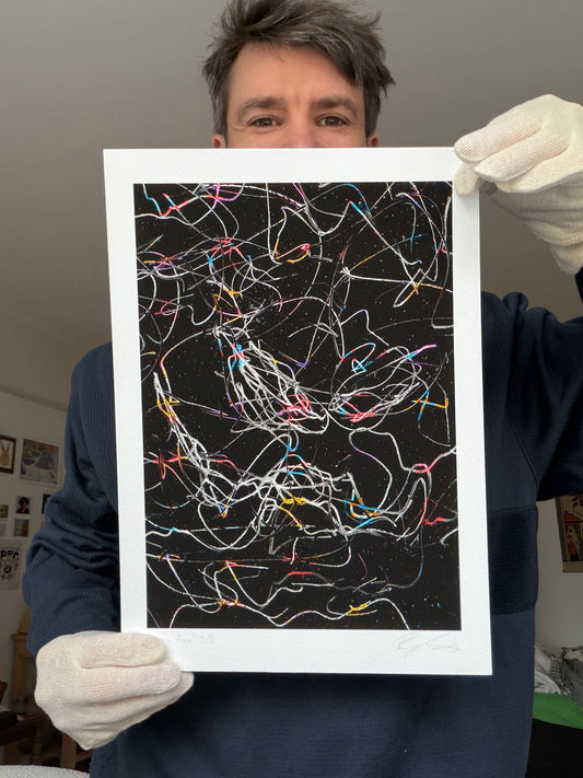 "Space Face" Limited Edition Print, Edition of 2 only!