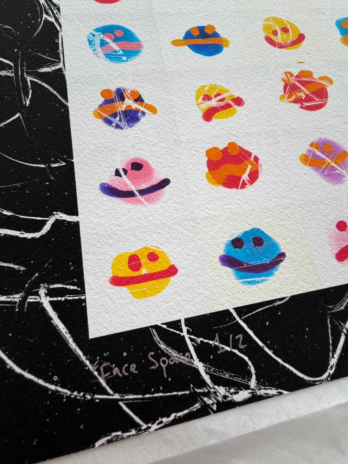"Face Space" Limited Edition Print, Edition of 2 only!
