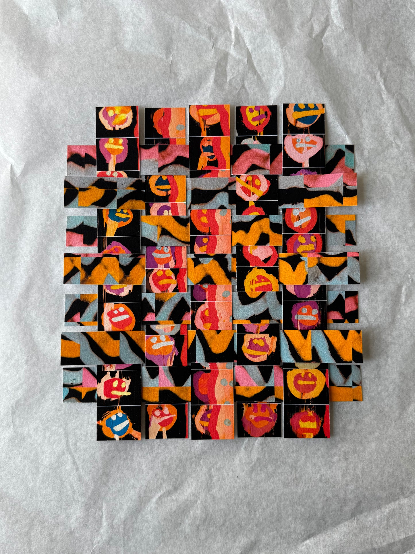 "Booki Chaos" Print Weave by Phil Evans