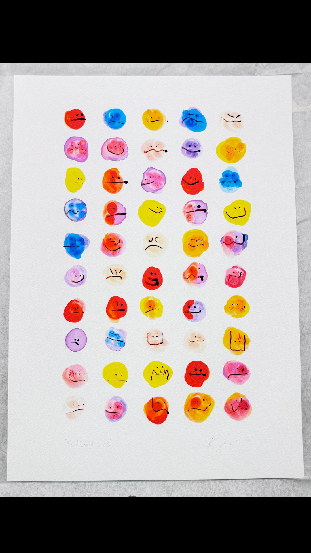 "Moodboard" Limited Edition Print, Edition of 3 only!