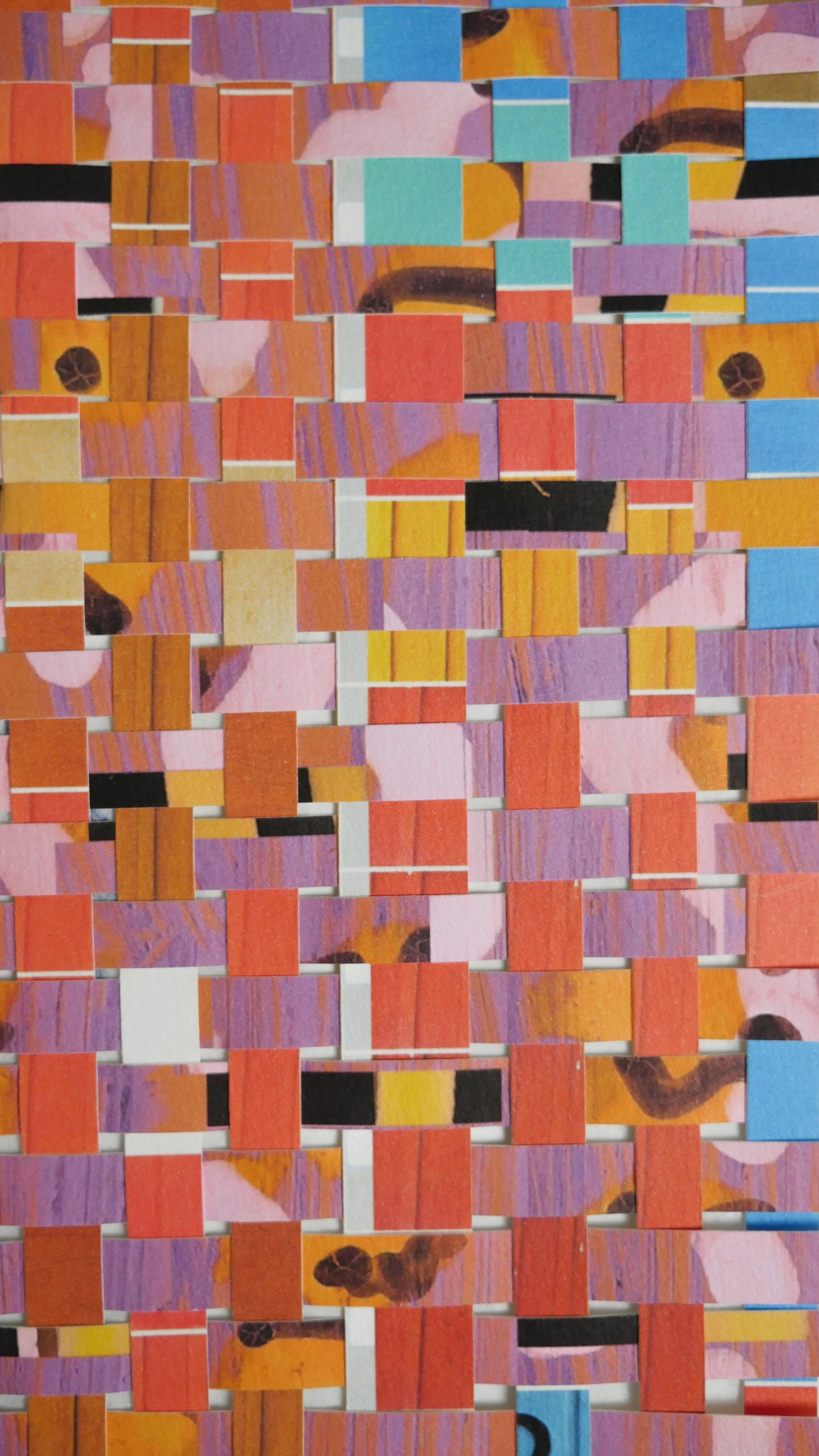 "Wall to Wall" Print Weave