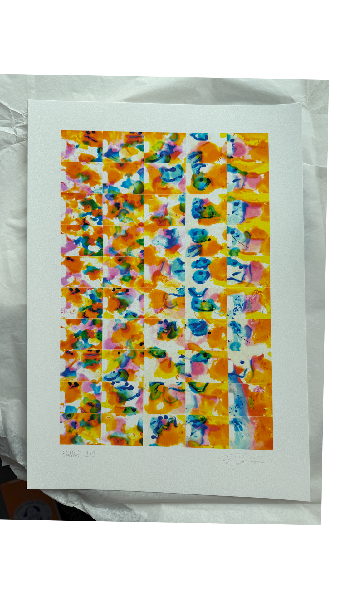 "Puddle" Fine Art Print by Phil Evans. 1 of 1 only!