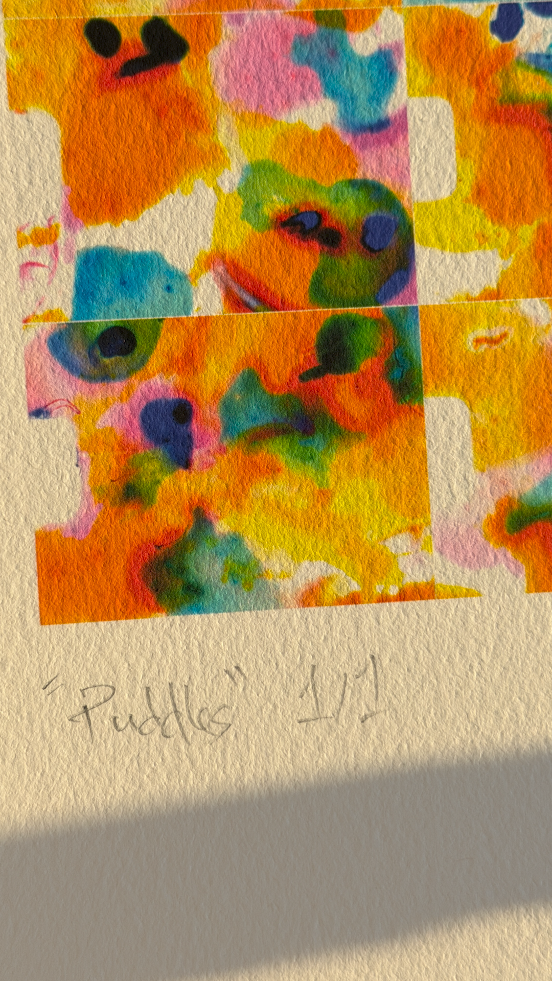 "Puddle" Fine Art Print by Phil Evans. 1 of 1 only!