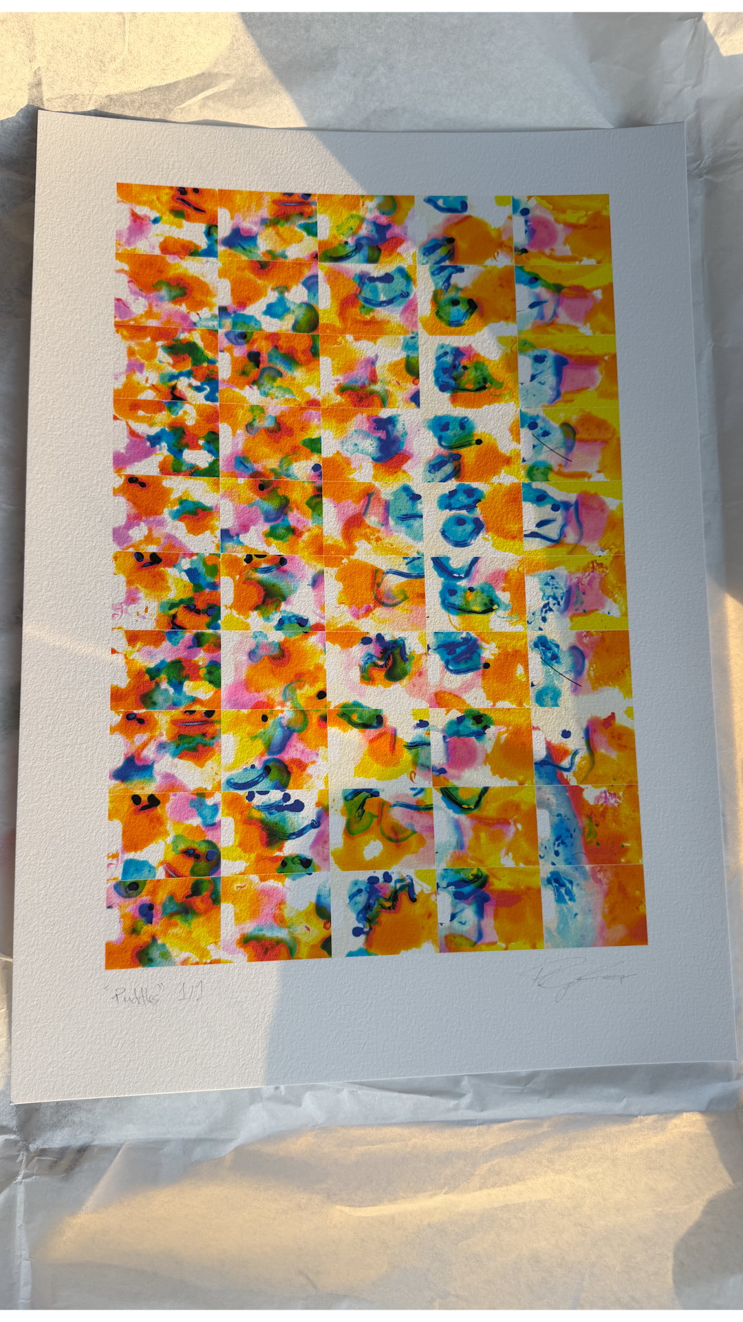 "Puddle" Fine Art Print by Phil Evans. 1 of 1 only!