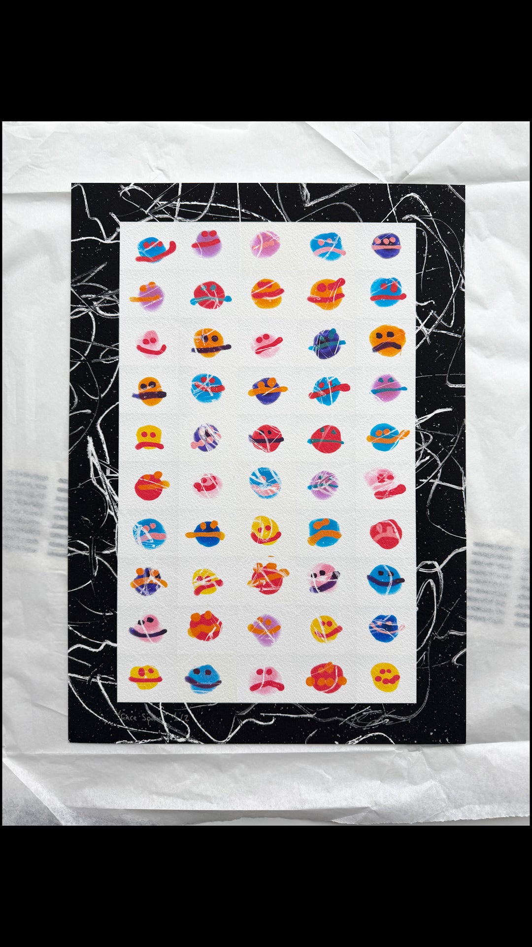 "Face Space" Limited Edition Print, Edition of 2 only!